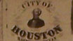 Vintage Map, Houston 1869