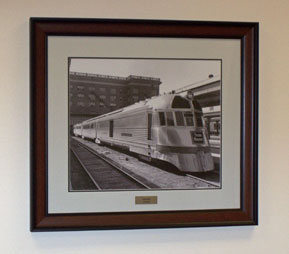 Corporate Art Projects: The Texas Rocket, ca. 1940
